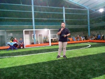 Herza,MC Soft Opening Bintang Futsal