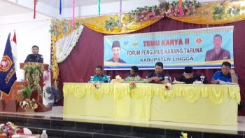 Temu karya II Forum Pengurus Karang Taruna Kabupaten Lingga