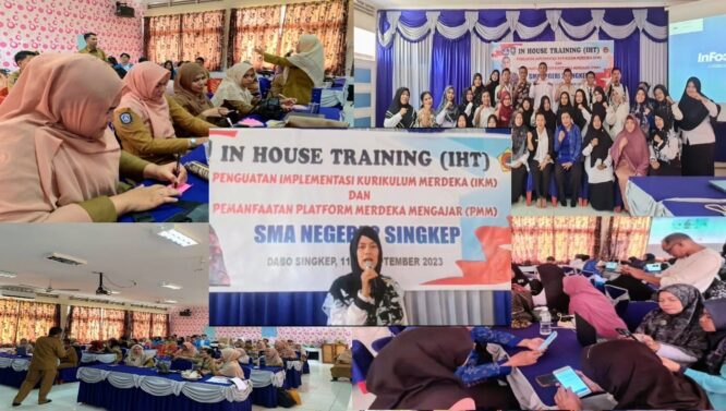 SMAN 2 Singkep Gelar In House Training (IHT)